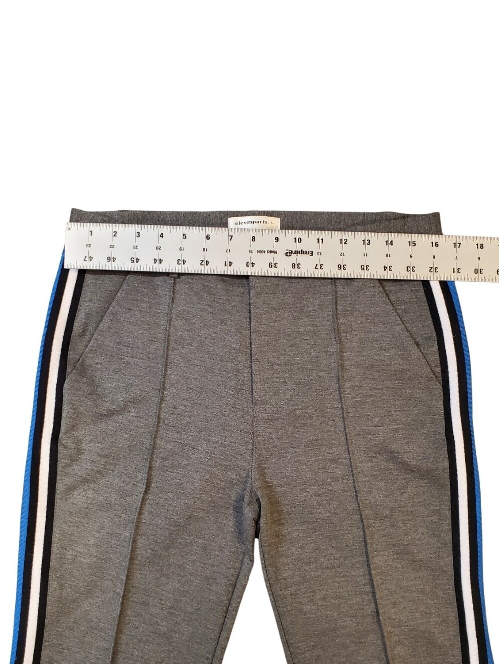 Eleven Paris Mens Side Stripes Sweatpants Joggers Size Large - Picture 7 of 12